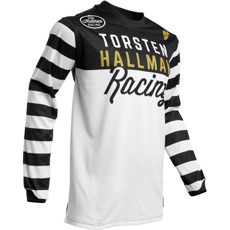 Maillot VTT/Motocross Thor Hallman Ringer Manches Longues N002 2020